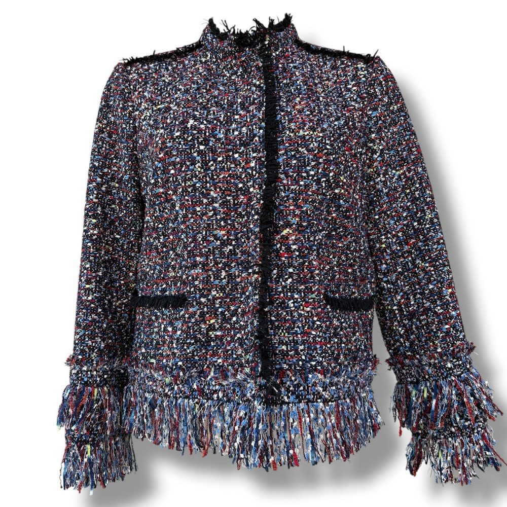 Women's Multicolor Tweed Jacket
